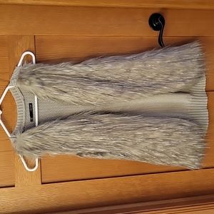 Women's faux fur vest